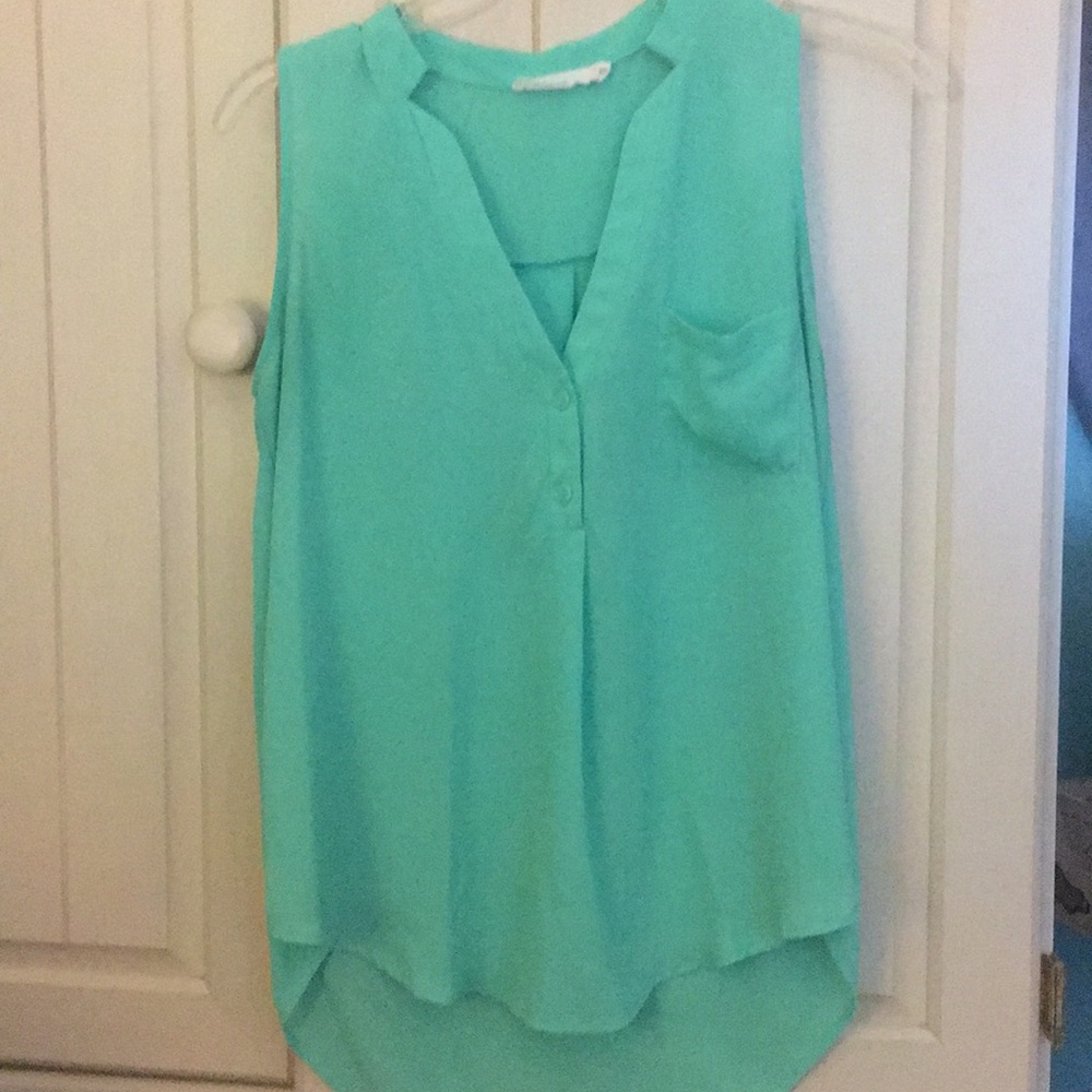 Turquoise Blouse